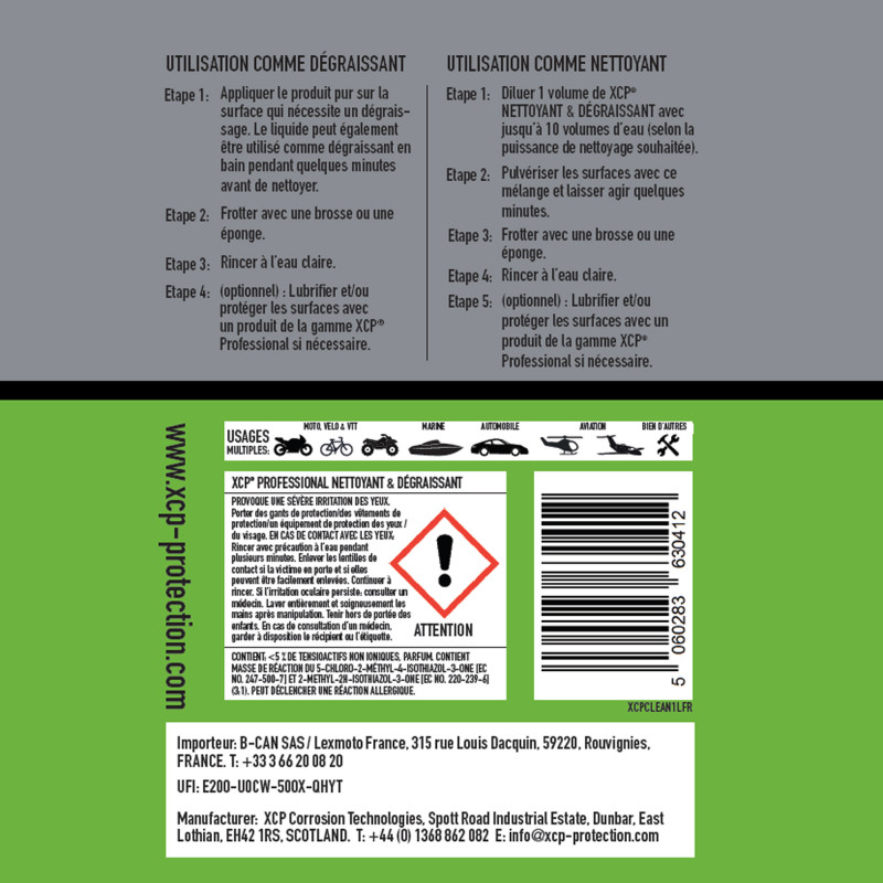 Pack ECO NETTOYANT VERT